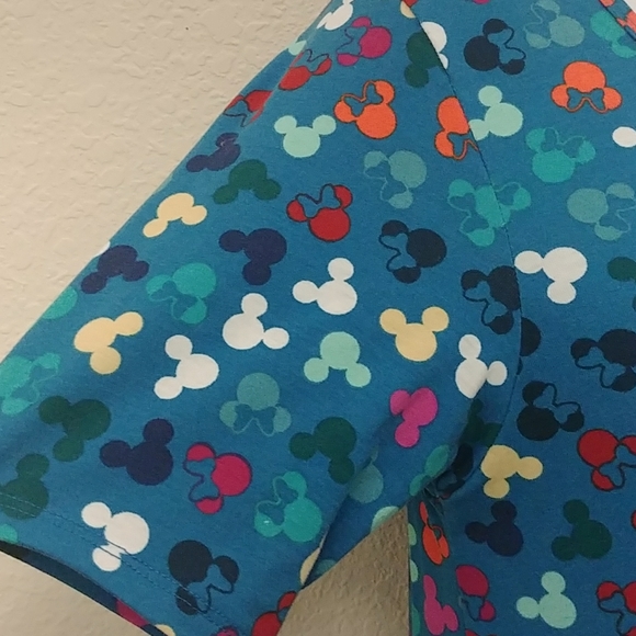 LLR Disney Turquoise Printed Perfect T Tunic Top-#0260 - Picture 7 of 13